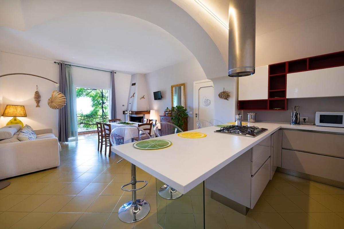 Villa Marinella Close To The Sea With Private Pool Nerano Kültér fotó