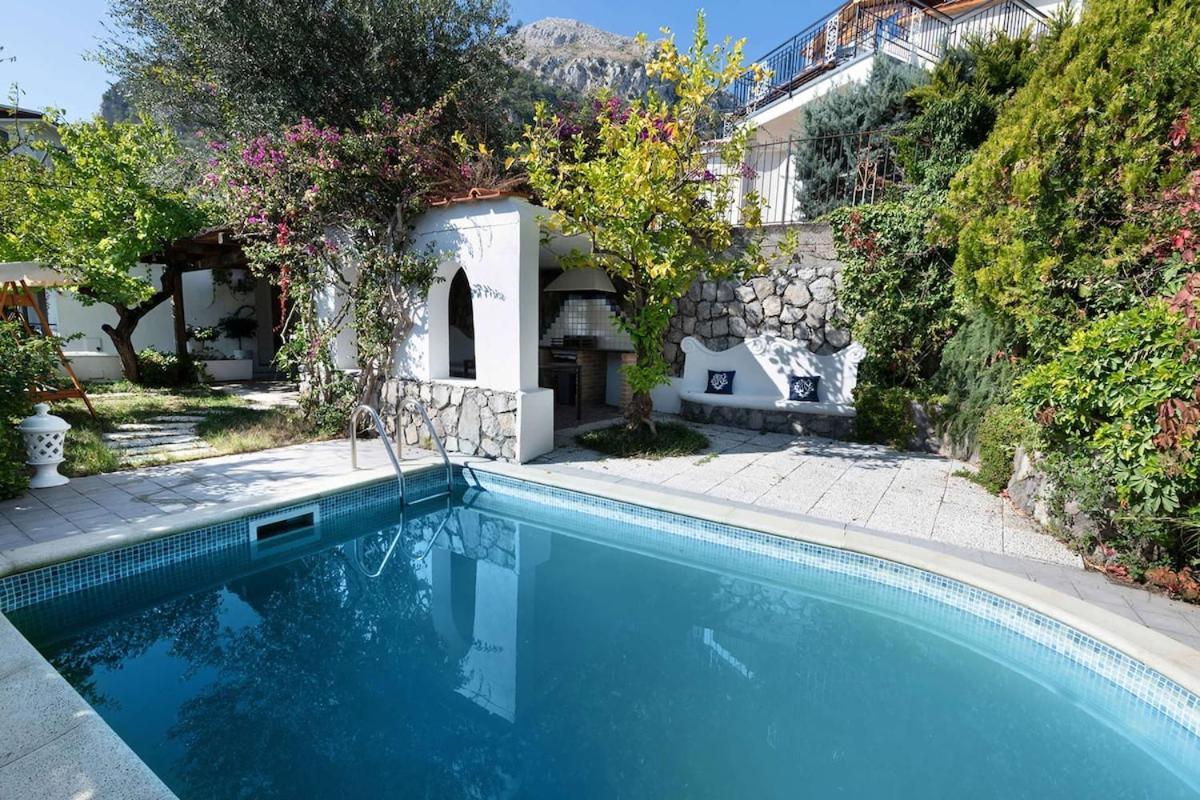 Villa Marinella Close To The Sea With Private Pool Nerano Kültér fotó